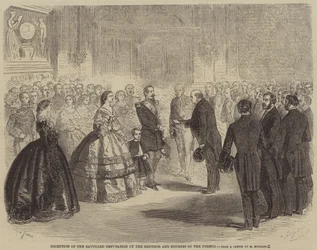 Reception of the Savoyard Deputation by the Emperor and Empress of the French